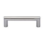 Ashley Norton Manzoni Modern D Stainless Steel 3-3/4" (96mm) Center-to-Center Cabinet Pull