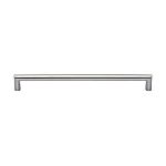 Ashley Norton Manzoni Modern D Stainless Steel 10" (254mm) Center-to-Center Cabinet Pull