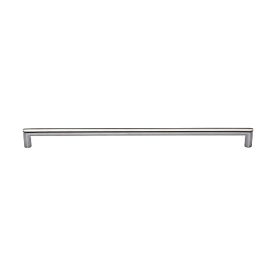 Ashley Norton Manzoni Modern D Stainless Steel 14" (356mm) Center-to-Center Cabinet Pull
