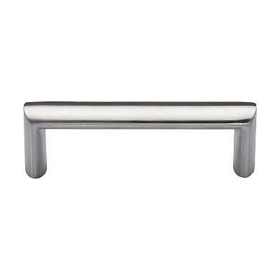 Ashley Norton Manzoni Ellipse Stainless Steel 3-3/4" (96mm) Center-to-Center Cabinet Pull