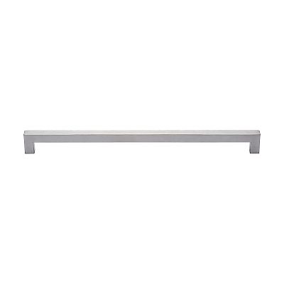 Ashley Norton Manzoni Square Stainless Steel 14" (356mm) Center-to-Center Cabinet Pull