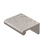 Ashley Norton Solid Brass Hammered 2" (51mm) Edge Pull