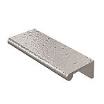 Ashley Norton Solid Brass Hammered 3-15/16" (100mm) Edge Pull