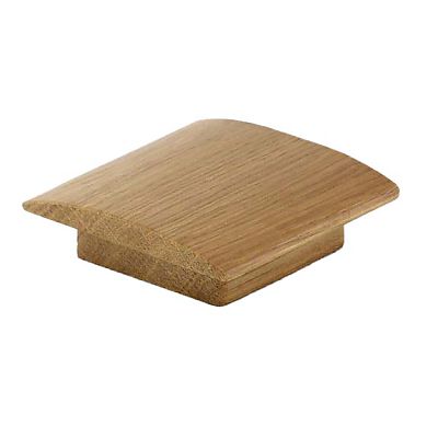 Ashley Norton Manzoni Square Concave Designer Wood 2-3/4" (70mm) Cabinet Knob