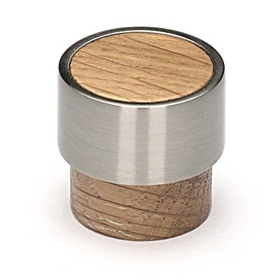 Ashley Norton Manzoni Designer Wood 1" (25mm) Round Cabinet Knob