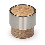 Ashley Norton Manzoni Designer Wood 1" (25mm) Round Cabinet Knob