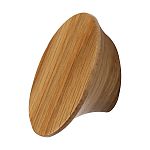 Ashley Norton Manzoni Designer Wood 2-1/8" (54mm) x 1-7/8" (48mm) Angled Cabinet Knob