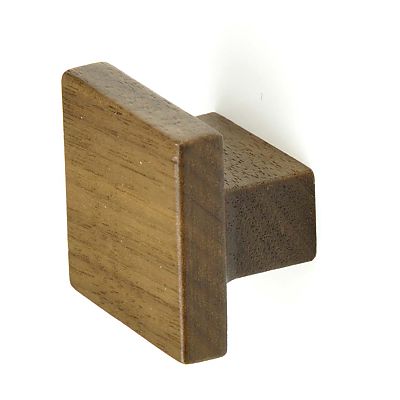 Ashley Norton Manzoni Designer Wood Square 2" (51mm) Cabinet Knob