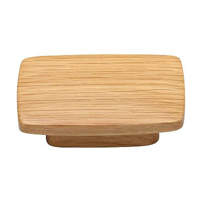 Ashley Norton Manzoni Designer Wood Rectangular 2-7/8" (73mm) x 2" (51mm) Cabinet Knob