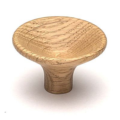 Ashley Norton Manzoni Designer Wood 1-1/2" (38mm) Mid Century Cabinet Knob