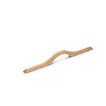 Ashley Norton Manzoni Designer Wood Mid Century 7-9/16" (192mm) Center-to-Center Cabinet Pull