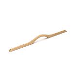 Ashley Norton Manzoni Designer Wood Mid Century 10-1/16" (256mm) Center-to-Center Cabinet Pull