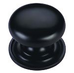 Ashley Norton Solid Brass Round 1-1/2" (38mm) Cabinet Knob on Rose
