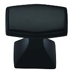 Ashley Norton Solid Brass Deco 1-1/4" (32mm) x 7/8" (22mm) Cabinet Knob