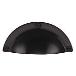 Ashley Norton Solid Brass Front Mounted 3-3/4" (96mm) Cabinet Bin Pull