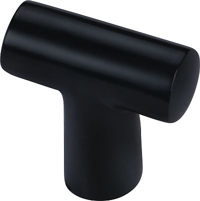 Ashley Norton Solid Brass T Finger 1-3/8" (35mm) Cabinet Knob