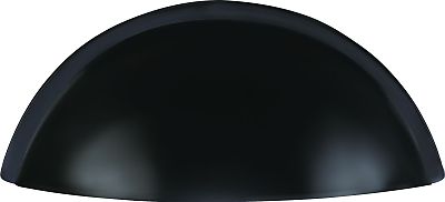 Ashley Norton Solid Brass Rear Mounted Modern 2-1/4" (57mm) Center-to-Center Cabinet Bin Pull