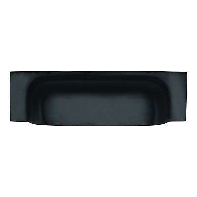 Ashley Norton Solid Brass Industrial 3-3/4" (96mm) Center-to-Center Cabinet Bin Pull