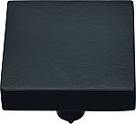 Ashley Norton Solid Brass Modern Square 1-1/2" (38mm) Cabinet Knob