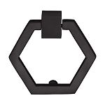 Ashley Norton Solid Brass Hex 1-1/2" (38mm) Drop Cabinet Pull