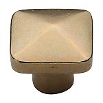 Ashley Norton Solid Bronze Pyramid 1-1/4" (32mm) Cabinet Knob