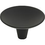 Atlas Homewares  2" (51mm) Dap Small Round Cabinet Knob (Black)
