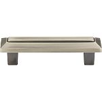 Atlas Homewares Trocadero 3" (76mm) Center-to-Center Beveled Cabinet Pull (Pewter)
