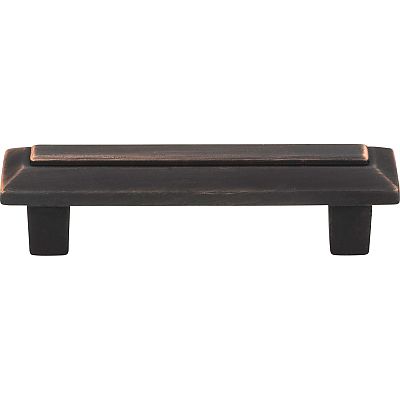 Atlas Homewares Trocadero 3" (76mm) Center-to-Center Beveled Cabinet Pull (Venetian Bronze)