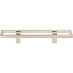 Atlas Homewares Nobu 3" (76mm) Center-to-Center Cabinet Pull (Brushed Nickel)