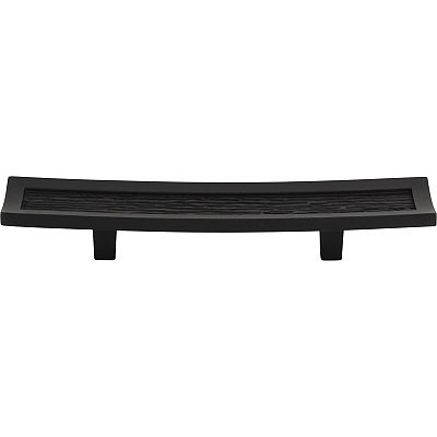 Atlas Homewares Primitive 3" (76mm) Center-to-Center Cabinet Pull (Black)