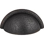 Atlas Homewares Olde World 3" (76mm) Center-to-Center Cabinet Cup/Bin Pull (Venetian Bronze)