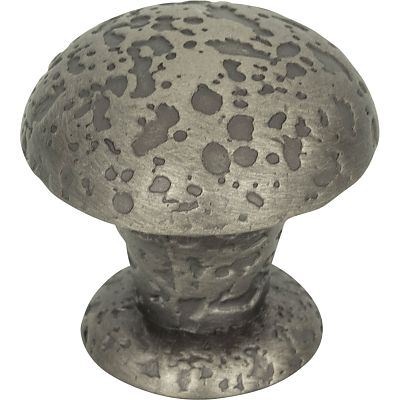 Atlas Homewares Olde World 1" (25mm) Small Cabinet Knob (Pewter)