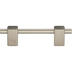Atlas Homewares Elements 3" (76mm) Center-to-Center Cabinet Pull (Brushed Nickel)