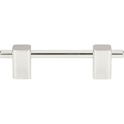 Atlas Homewares Elements 3" (76mm) Center-to-Center Cabinet Pull (Polished Chrome)