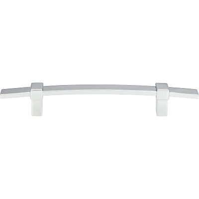Atlas Homewares Buckle Up 5" (128mm) Center-to-Center Large Cabinet Pull (Polished Chrome)