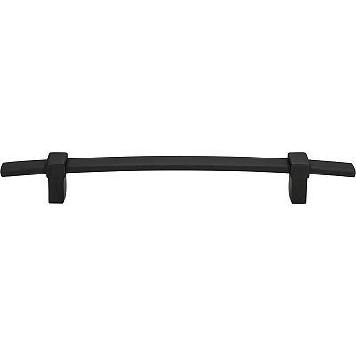Atlas Homewares Buckle Up 6-5/16" (160mm) Center-to-Center Mega Cabinet Pull (Black)