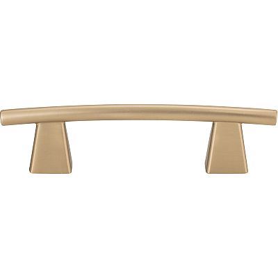 Atlas Homewares Fulcrum 3" (76mm) Center-to-Center Small Cabinet Pull (Champagne)