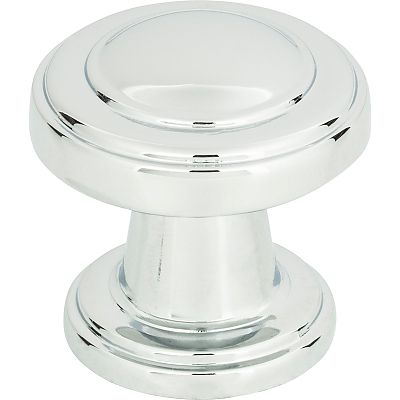 Atlas Homewares Bronte 1-1/8" (29mm) Cabinet Knob (Polished Chrome)