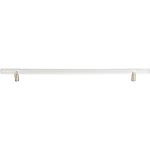 Atlas Homewares Optimism 11-3/8" (289mm) Center-to-Center Pull (Brushed Nickel/Clear Acrylic)
