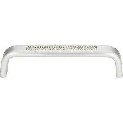 Atlas Homewares Crystal Pavé 5-5/16" (135mm) Arch Pull (Matte Chrome/Crystal)