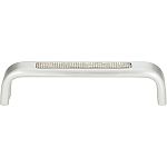 Atlas Homewares Crystal Pavé 5-5/16" (135mm) Arch Pull (Matte Chrome/Crystal)