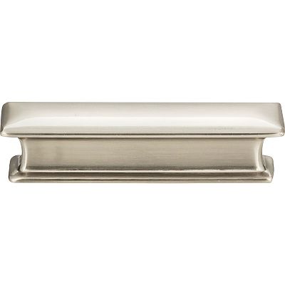Atlas Homewares Alcott 3" (76mm) Center-to-Center Cabinet Pull (Brushed Nickel)