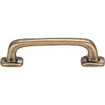 Atlas Homewares Legacy Distressed 3" (76mm) Center-to-Center Cabinet Pull (Champagne)