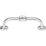 Atlas Homewares Legacy Crystal Bracelet 3" (76mm) Center-to-Center Cabinet Pull (Polished Chrome)