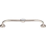 Atlas Homewares Legacy Crystal Bracelet 5" (128mm) Center-to-Center Cabinet Pull (Brushed Nickel)