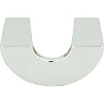 Atlas Homewares Roundabout 1-5/16" (33mm) Center-to-Center Small Cabinet Pull (Polished Chrome)