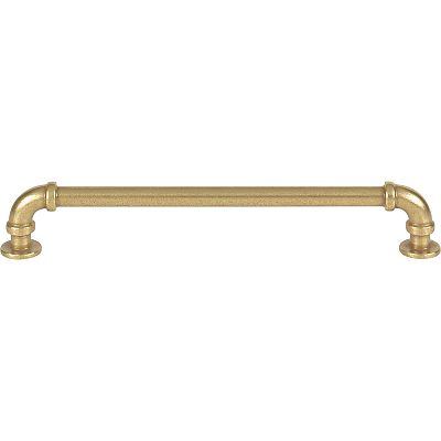 Atlas Homewares Steam Punk 7-9/16" (192mm) Center-to-Center Cabinet Pull (Vintage Brass)