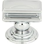 Atlas Homewares Campaign 1-1/2" (38mm) Rectangular Cabinet Knob (Polished Chrome)