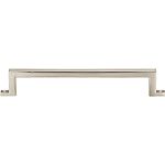 Atlas Homewares Campaign 6-5/16" (160mm) Center-to-Center Cabinet Pull (Brushed Nickel)