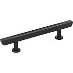 Atlas Homewares Conga 3-3/4" (96mm) Center-to-Center Cabinet Bar Pull (Matte Black)